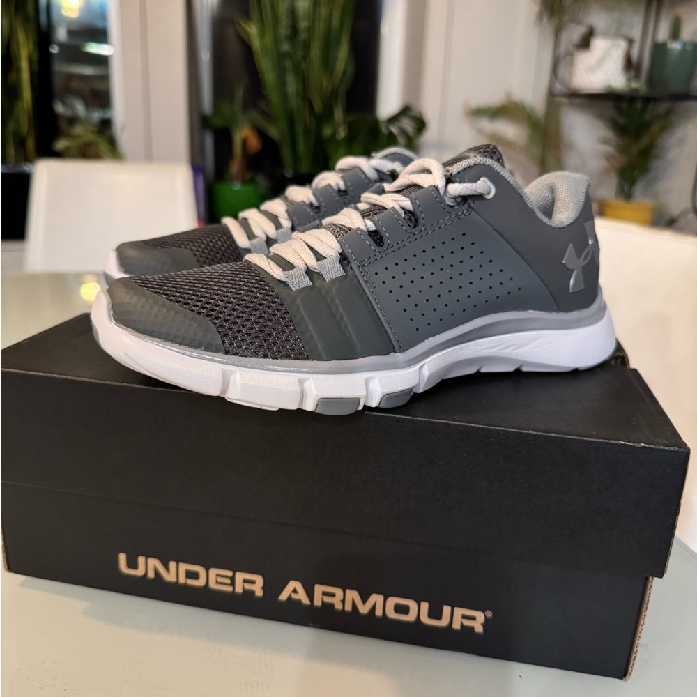 Under Armour Gray Athletic Shoes